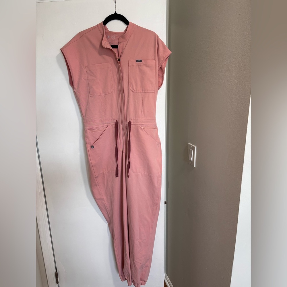 Figs Dusty Pink Jumpsuit